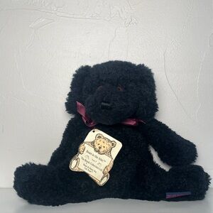Boyds Bears Hector Flatberg 5690-07 Flatties 8” Black Bears In The Attic Retired